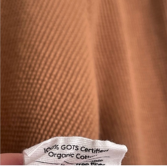 Mate the Label Thermal Long Sleeve Crop Top in Sedona - Picture 6 of 7